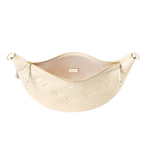 M46739 Loop Hobo Handbag Cream