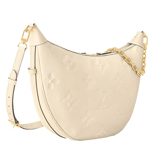 M46739 Loop Hobo Handbag Cream