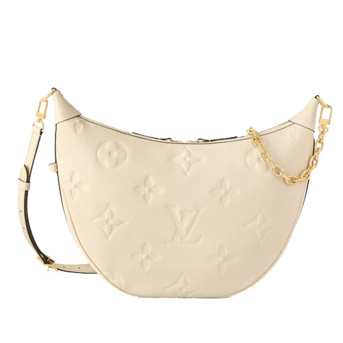 M46739 Loop Hobo Handbag Cream