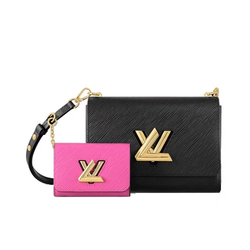 M59885 Twist MM Black Fuchsia