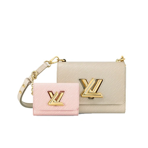 M59886 Twist PM Taupe Brown Pink