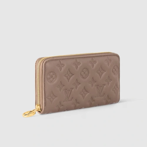 M81511 Zippy Wallet Taupe Brown