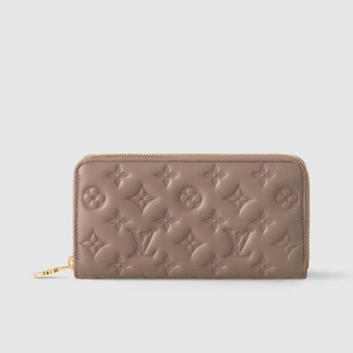 M81511 Zippy Wallet Taupe Brown