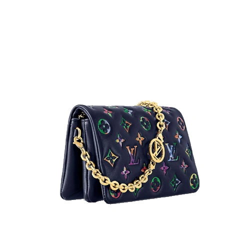 M81693 Pochette Coussin Navy Blue