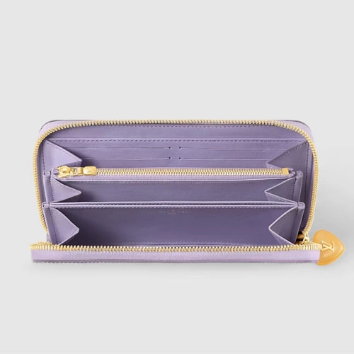 M82977 Zippy Wallet Glossy Lilac