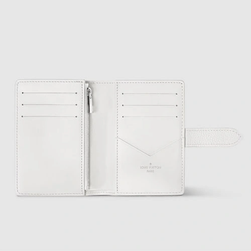 M82998 LV Vertical Compact Wallet White