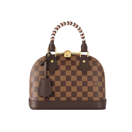 N40447 Braided Alma BB Damier Ebene