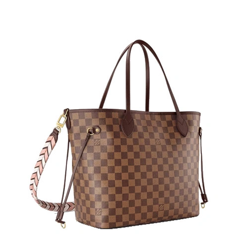 N40448 Braided Neverfull MM Tote