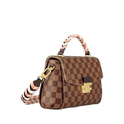 N40451 Braided Croisette Damier