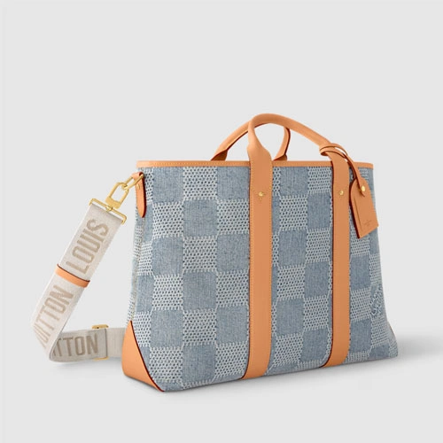 N40702 Weekend Tote Denim Blue