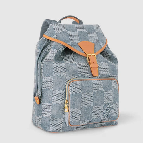 N40708 Montsouris Backpack Denim Blue