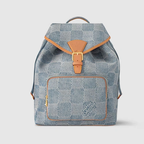 N40708 Montsouris Backpack Denim Blue