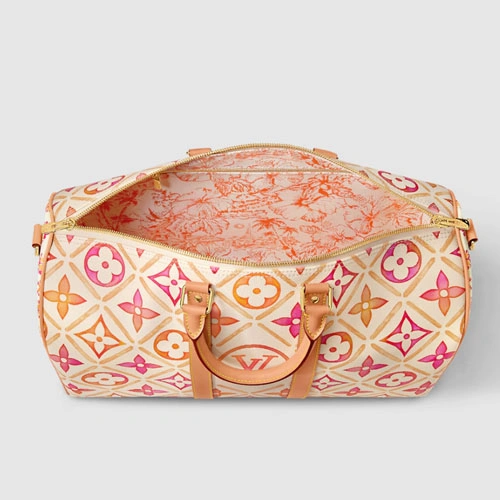 N40713 Keepall Bandouliere 45 Peach