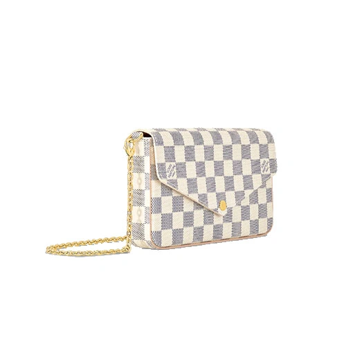 N63106 Felicie Pochette Damier Azur