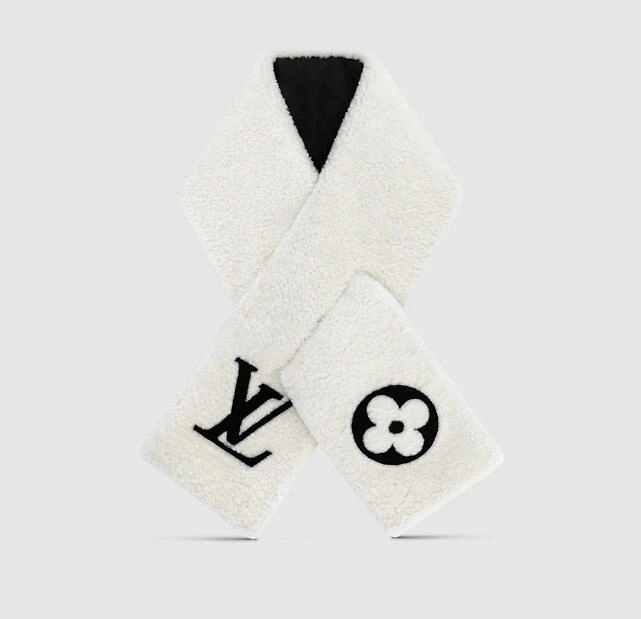 SHEARLING SCARF M77054