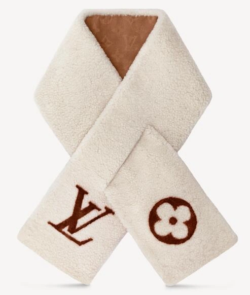 SHEARLING SCARF M77055