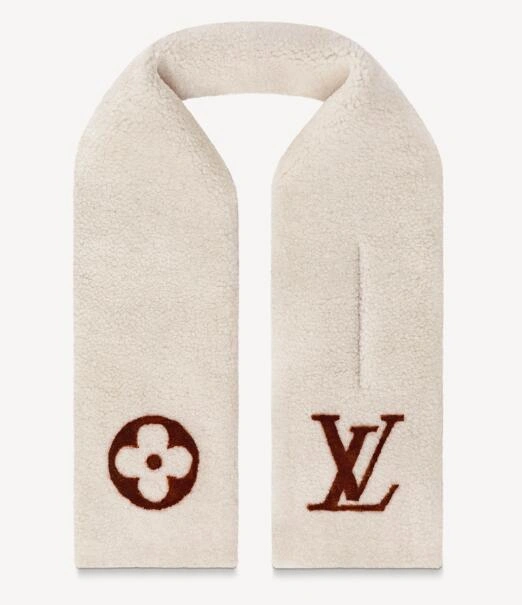 SHEARLING SCARF M77055