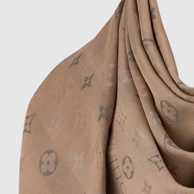 So Shine Monogram Shawl M76337