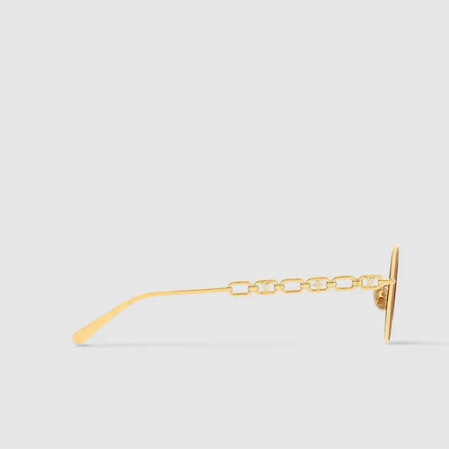 Z2471U LV Chain Small Round Sunglasses