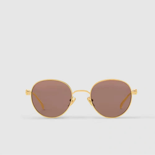 Z2471U LV Chain Small Round Sunglasses