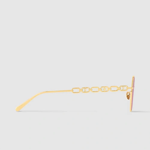 Z2473U LV Chain Small Round Sunglasses