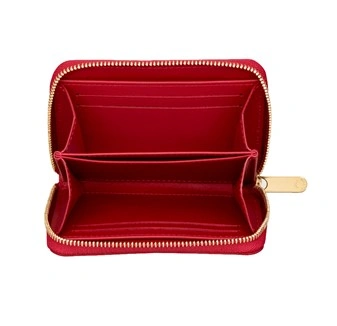 Zipper Coin M91720 Rose Red
