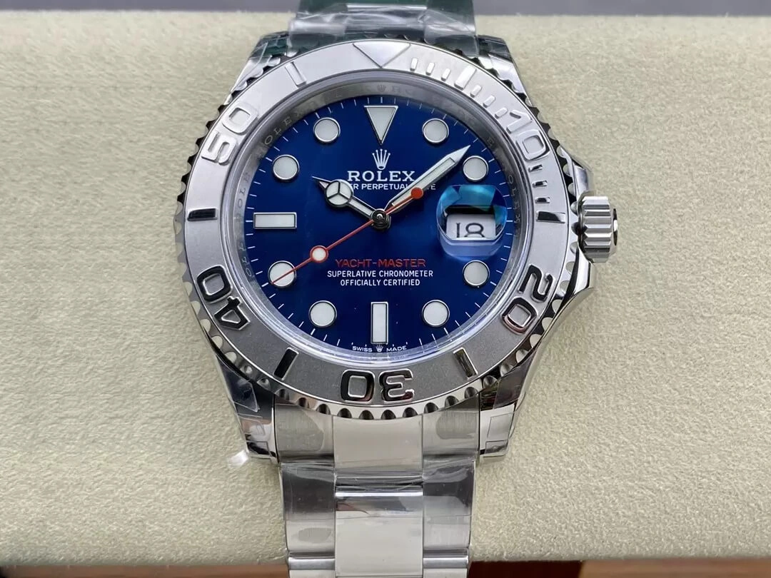 Rolex Yacht Master M126622-0002 40MM VS Factory 1:1 Best Edition Replica Watch Silver Stainless Steel Strap