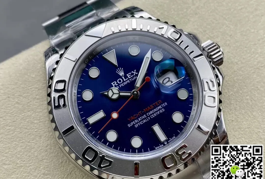 Rolex Yacht Master M126622-0002 40MM VS Factory 1:1 Best Edition Replica Watch Silver Stainless Steel Strap