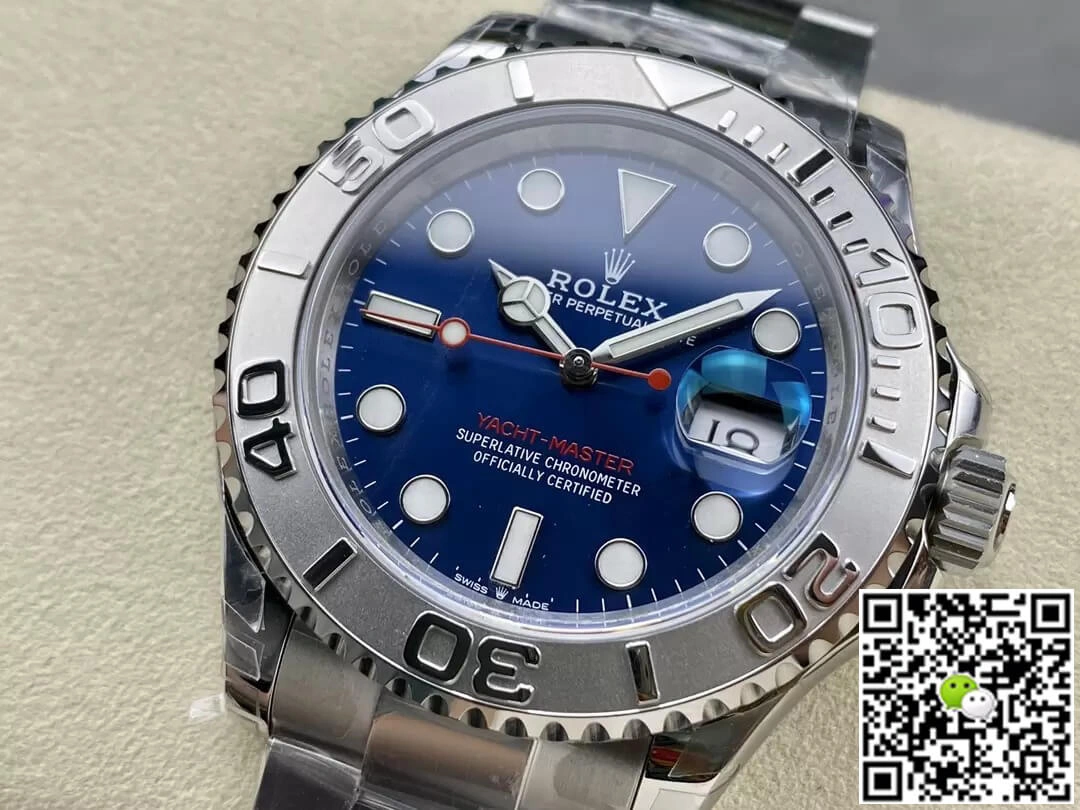 Rolex Yacht Master M126622-0002 40MM VS Factory 1:1 Best Edition Replica Watch Silver Stainless Steel Strap
