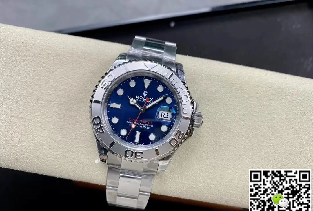 Rolex Yacht Master M126622-0002 40MM VS Factory 1:1 Best Edition Replica Watch Silver Stainless Steel Strap