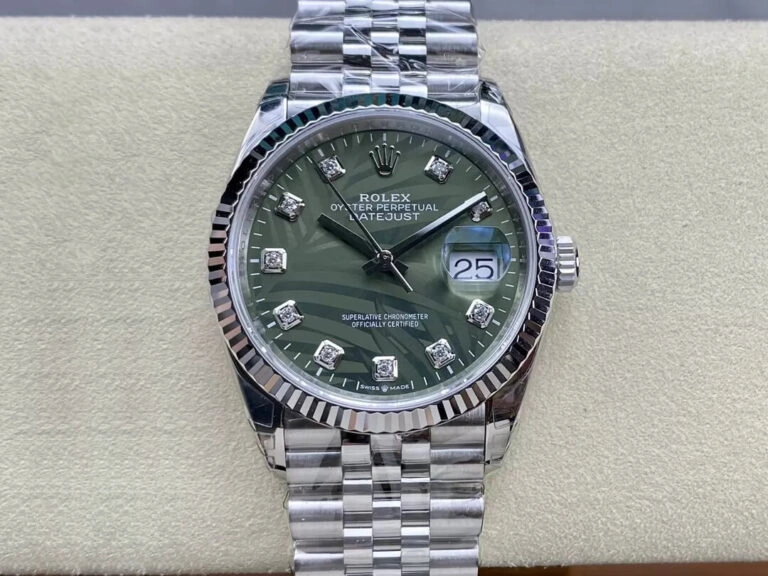 Rolex Datejust M126234-0055 36MM VS Factory 1:1 Best Edition Replica Watch Silver Stainless Steel Strap
