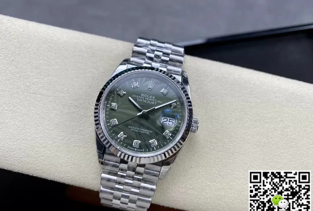Rolex Datejust M126234-0055 36MM VS Factory 1:1 Best Edition Replica Watch Silver Stainless Steel Strap