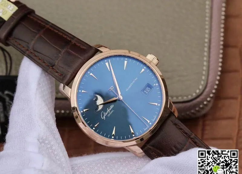 Glashutte Original Senator 1-36-04-04-02-01 Moonphase 1:1 Best Edition Replica Watch Men Watches Swiss ETA36-03 Gray Dial