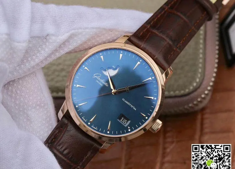 Glashutte Original Senator 1-36-04-04-02-01 Moonphase 1:1 Best Edition Replica Watch Men Watches Swiss ETA36-03 Gray Dial