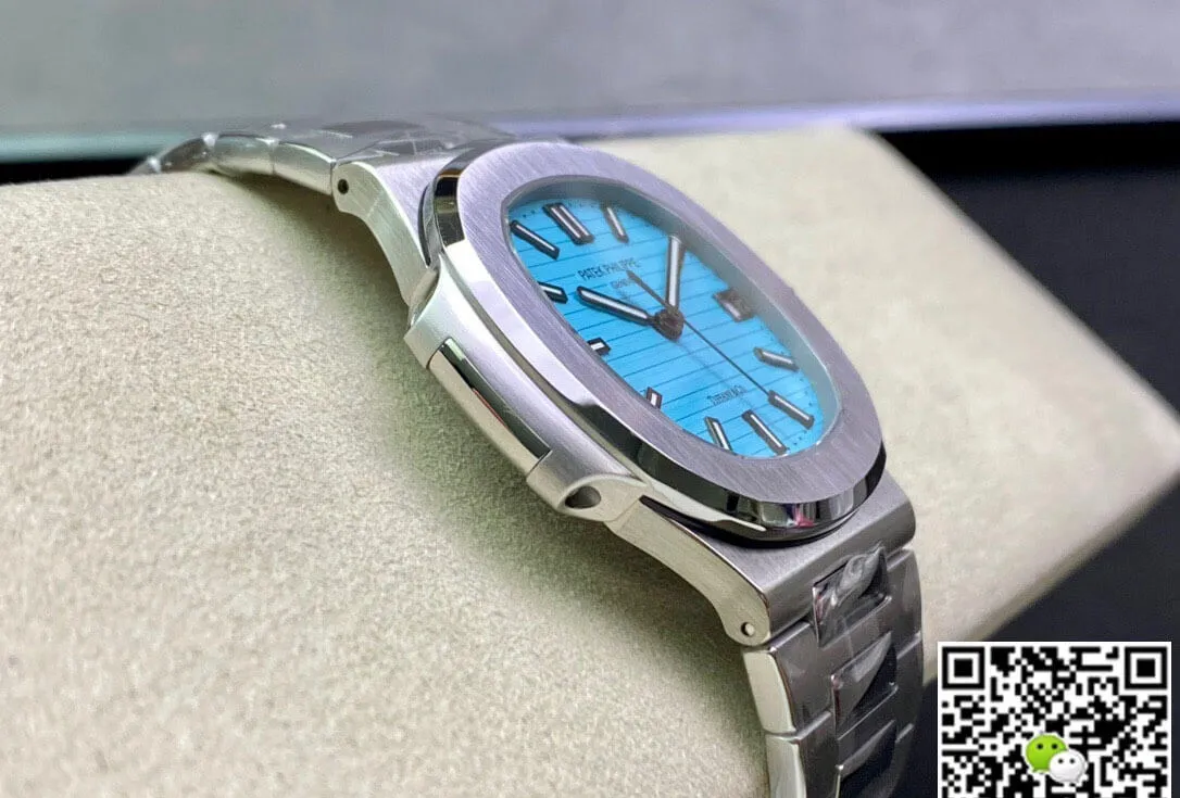 Patek Philippe Nautilus 5711 1A-018 170th Anniversary PPF Factory 1:1 Best Edition Replica Watch Light Blue Dial