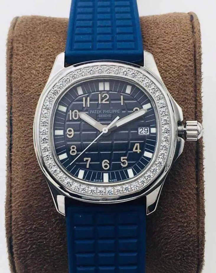 Patek Philippe Aquanaut 5067A-025 Quartz Movement PPF Factory 1:1 Best Edition Replica Watch Blue Rubber Strap