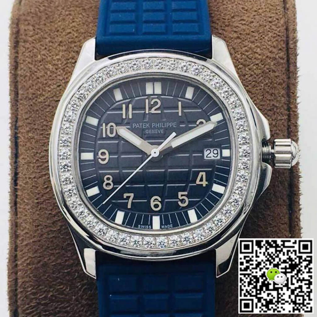 Patek Philippe Aquanaut 5067A-025 Quartz Movement PPF Factory 1:1 Best Edition Replica Watch Blue Rubber Strap