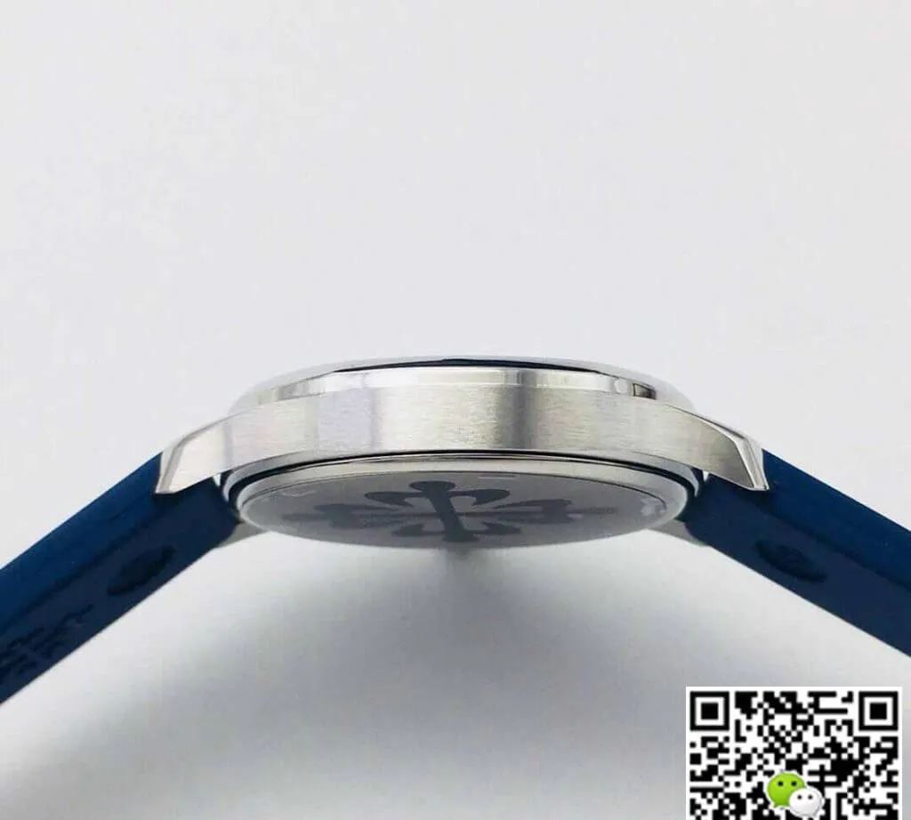 Patek Philippe Aquanaut 5067A-025 Quartz Movement PPF Factory 1:1 Best Edition Replica Watch Blue Rubber Strap