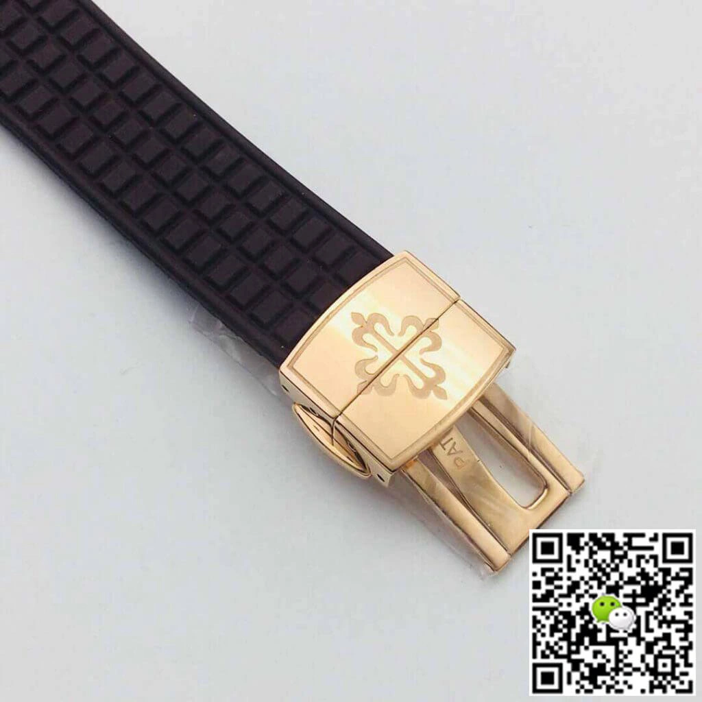 Patek Philippe Aquanaut 5067A Quartz Movement PPF Factory 1:1 Best Edition Rose Replica Watch Brown Dial