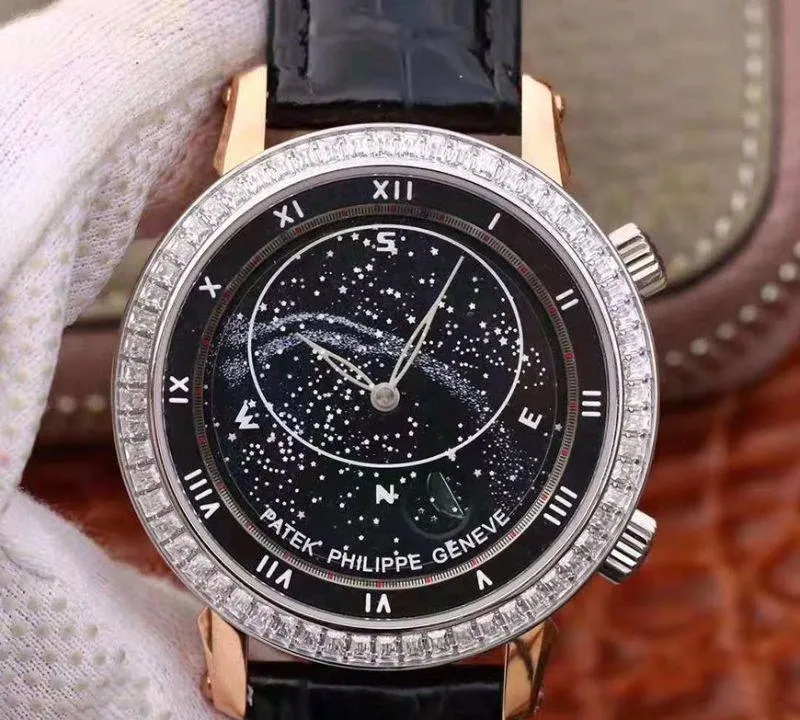Patek Philippe Grand Complications 5102PR Diamond TW Factory 1:1 Best Edition Replica Watch Swiss ETA240 Black Dial