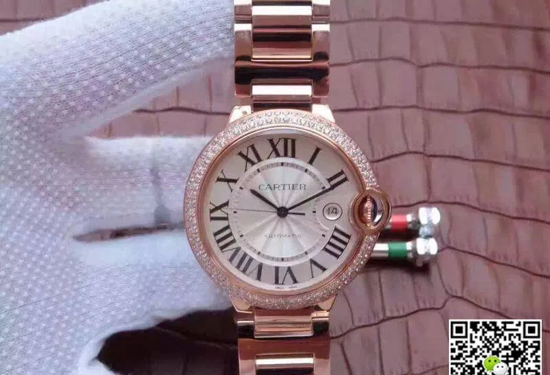 Ballon Bleu De Cartier WE9009Z8 V6 Factory 1:1 Best Edition Replica Watch Swiss ETA9015