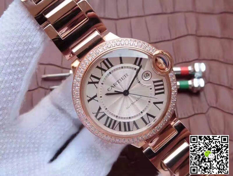 Ballon Bleu De Cartier WE9009Z8 V6 Factory 1:1 Best Edition Replica Watch Swiss ETA9015
