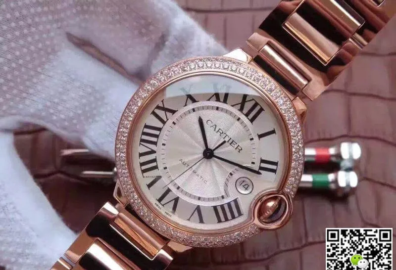 Ballon Bleu De Cartier WE9009Z8 V6 Factory 1:1 Best Edition Replica Watch Swiss ETA9015
