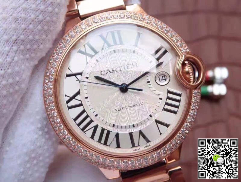 Ballon Bleu De Cartier WE9009Z8 V6 Factory 1:1 Best Edition Replica Watch Swiss ETA9015