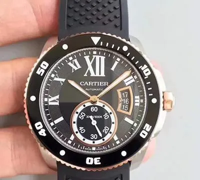 Calibre De Cartier Diver CRW7100055 JF Factory 1:1 Best Edition Replica Watch Swiss ETA9015