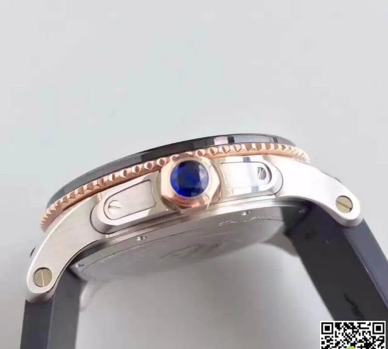 Calibre De Cartier Diver CRW7100055 JF Factory 1:1 Best Edition Replica Watch Swiss ETA9015