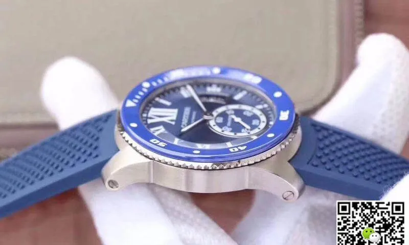 Calibre De Cartier Diver WSCA0011 JF Factory 1:1 Best Edition Replica Watch Swiss ETA2836-2
