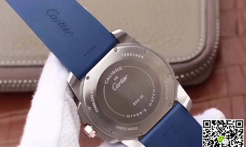 Calibre De Cartier Diver WSCA0011 JF Factory 1:1 Best Edition Replica Watch Swiss ETA2836-2