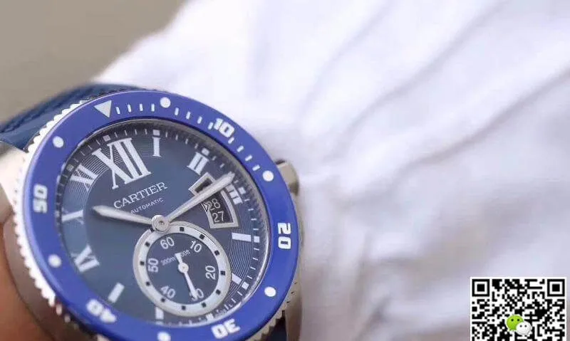 Calibre De Cartier Diver WSCA0011 JF Factory 1:1 Best Edition Replica Watch Swiss ETA2836-2