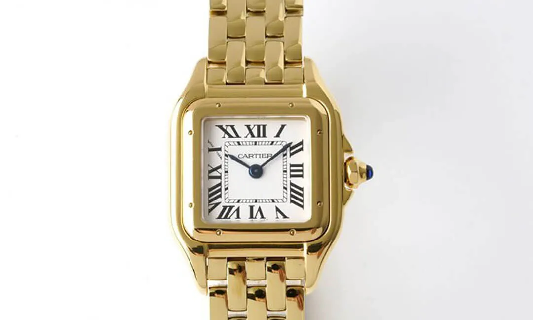 Panthere De Cartier WGPN0008 22MM BV Factory 1:1 Best Edition Replica Watch Yellow Gold Case